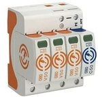 OBO Bettermann&reg; Kombiableiter V50, 3-polig+NPE 280 V, Blitzstrom- Kombiableiter Typ
