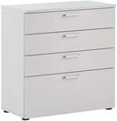 M&ouml;belpartner B&uuml;roschrank Denver, 701497, Lichtgrau, ca. 80,2 x 41 x 84,2 cm