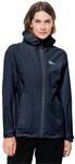 Jack Wolfskin Damen Pack & Go Shell W Jacke, night blue, S EU