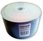 Maxell CD-R 80, Inkjet White, Shrink 50