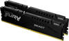 Kingston FURY Beast Schwarz DDR5 16GB (2x8GB) 4800MT/s DDR5 CL38 DIMM Desktop...