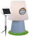 8 seasons design Solar Tischlampe 60 cm No.1 (Stone) LED warmwei&szlig;,...