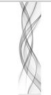 Home Fashion FERROL Schiebevorhang Digitaldruck, Stoff, grau, 245 x 60 cm