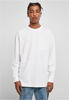 Urban Classics Herren Heavy Oversized Pocket Longsleeve T-Shirt, White, XS