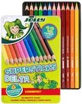 Jolly Superstick Buntstifte DELTA | Dreikant Farbstifte | Kinderfest und...