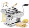 ADE Hochwertige manuelle Nudelmaschine | 7 Teigstärken für Lasagne Spaghetti