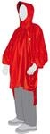 Tatonka Poncho 1 (XS-S) - Wasserdichtes Regencape mit Kapuze und Schn&uuml;rzug -
