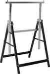 Meister Metallbock 200 kg - Klappbar - Variable Arbeitsh&ouml;he von 800 - 1300 mm -