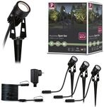 Paulmann 94373 Plug & Shine LED Gartenstrahler Warmwei&szlig; Basisset IP65 3000K...