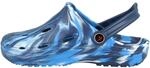 chung shi Unisex Dux Clogs, Navy/Royal/Weiss, 38 EU (S)
