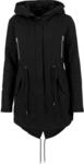 Urban Classics Ladies Sherpa Lined Cotton Parka Frauen Winterjacke schwarz...