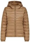 ONLY Damen Onltahoe Hood Jacket OTW Noos, Toasted Coconut, S EU