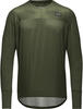 GORE WEAR Herren Trailkpr Daily Tricot T Shirt, Utility Green, M EU