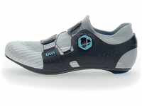 UYN Herren Naked Carbon Cycling Shoe, Silber Blau, 42 EU