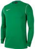 Nike Mens Park20 Crew Top Shirt, Pine Green/White/White, M