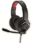 MediaRange MRGS301 Gaming 7.1 Surround Headset mit Kabel schwarz/rot einheitlich