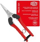 FELCO 321 Ernte- Leseschere (f&uuml;r Obst- / Blumen + Gem&uuml;sestiele, kompakte Schere mit