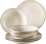 M&Auml;SER 931371 Serie Nottingham Vintage Teller-Set f&uuml;r 4 Personen, 8-teiliges