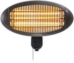 TROTEC Terassenheizstrahler Infrarot IR 2000 S &ndash; Heizleistung 650 W / 1300 W / 2000