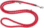 TRIXIE Hundeleine Cavo V-Leine S&ndash;M, 2,00 m &oslash; 12 mm in rot - verstellbare Leine