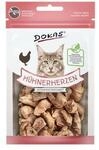 Dokas - H&uuml;hnerherzen GEFRIERGETROCKNET f&uuml;r Katzen - 1x15g