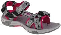 CMP Kinder Hamal Hiking Sandal, Nero-Ghiaccio, 28