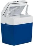 Mobicool ME27 elektrische K&uuml;hlbox, 12V und 230V, 26L, blau - Mini-K&uuml;hlschrank...