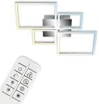 BRILONER - LED Deckenlampe mit Fernbedienung, schwenkbar, einstellbar von...