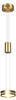Trio Leuchten LED Pendelleuchte Franklin 326510108, Metall Messing matt, inkl....