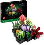 LEGO Botanicals Sukkulenten - K&uuml;nstliche Blumen Set f&uuml;r Erwachsene -...