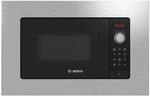 Bosch BEL623MS3 Mikrowelle Einbaumikrowelle, 60 x 38 cm, Edelstahl