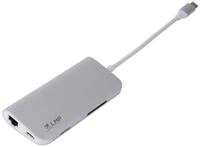 LMP USB-C mini Dock - 8-Port USB-C Dock - Silber