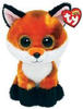 Ty Meadow Fox Beanie Boos 6" | Beanie Baby Soft Plush Toy | Collectible Cuddly