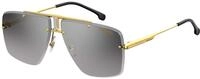Carrera Unisex-Erwachsene 1016/S Sonnenbrille, Mehrfarbig (Gold Blck), 64
