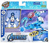 Hasbro Marvel Avengers Bend and Flex Missions Captain America Ice Mission...