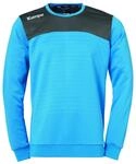 Kempa Herren Longsleeve Emotion 2.0 Training Top Longsleeve, Dove Blau/limonengelb,