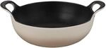 LE CREUSET Balti Dish aus Gusseisen, 24 cm, 2,7 Liter, Meringue, 20142247160460