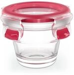 EMSA Clip & Close Glas Frischhaltedose, rund, 0,1 L, 100 Prozent dicht,...