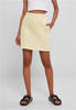 Urban Classics Women's TB5015-Ladies Organic Terry Mini Skirt Rock, softyellow,...