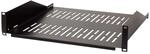 LogiLink SF2C45B - 19" Einschubfach (2 HE) f&uuml;r Stand-, Serverschr&auml;nke mit mind.