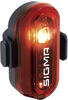 SIGMA SPORT - CURVE | LED Fahrradlicht mit Batterien | StVZO zugelassenes,