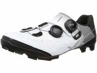 Shimano Unisex Zapatillas SH-XC902 Cycling Shoe, Weiß, 45 EU