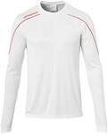 uhlsport Kinder Trikot Stream 22 Langarm Trikot, Wei&szlig;/Rot, 116, 100347816