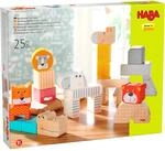 HABA 306287 - Bausteine Tierparade, Holz- und Naturbausteine ab 1,5 Jahren,...