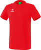 ERIMA Erwachsene T-shirt Essential 5-C, rot/weiß, XXXL, 2081933