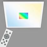 TELEFUNKEN - LED Panel, LED Deckenleuchte, Deckenlampe dimmbar, inkl. Fernbedienung,