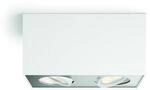Philips myLiving LED Spot Box 2-flammig, 9W, wei&szlig;, 1 St&uuml;ck (1er Pack)