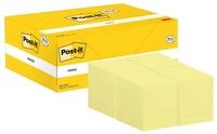 Post-it Notes, 16 + 4 Gratis-Bl&ouml;cke (2000 Blatt), 38 mm x 51 mm, Gelb