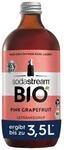 SodaStream BIO-Sirup Pink Grapefruit, 1x Flasche ergibt 3,5 Liter Fertiggetr&auml;nk,