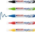 edding 5100 Acrylmarker - schwarz, rot, blau, gelb, gelb-gr&uuml;n - 5 Acrylfarben...